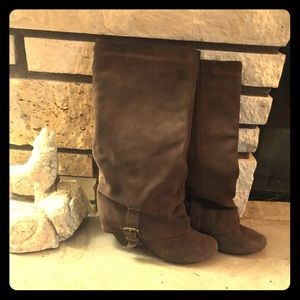 Brown naughty monkey boots